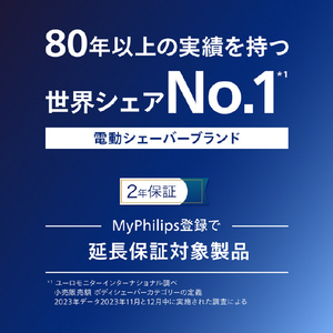 フィリップス 3枚刃シェーバー 5000 Series エレクトリックブルー S5889/60-イメージ11