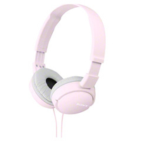 SONY 密閉ヘッドバンド型ヘッドホン ピンク MDR-ZX110 P