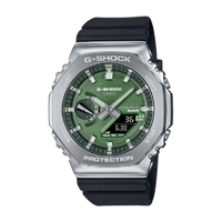 カシオ ソーラー腕時計 G-SHOCK グリーン GBM-2100A-1A3JF