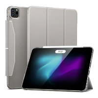 ESR iPad Pro 13インチ(M4)用ASCEND ウルトラスリムケース グレー ES26778