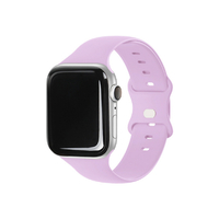 EGARDEN Apple Watch 49/46/45/44/42mm用SILICONE BAND ライラック EGD21779AWLL