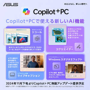 ASUS ノートパソコン Zenbook SORA アイスランドグレー UX3407QA-PU16548GR-イメージ10