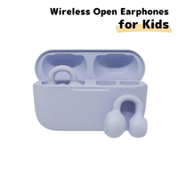cheero Wireless Open Earphones Smart for Kids ブルー CHE-645-KBL