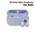 cheero Wireless Open Earphones Smart for Kids ブルー CHE-645-KBL-イメージ1