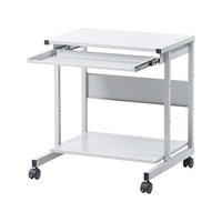 エスコ 650×605×700mm パソコンラック FCJ632H-EA954HC-366A