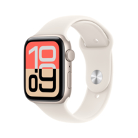 Apple Apple Watch SE 3(GPSモデル)- 44mm スターライトアルミニウムケースとサンドスポーツバンド - M/L MJL54J/A