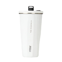 TYESO ストロータンブラー 470ml スノーホワイト KT01-047-SWH