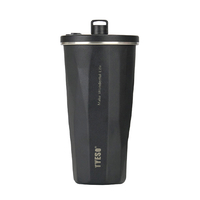 TYESO ストロータンブラー 470ml ミッドナイトブラック KT01-047-MBK