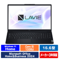 NEC 15．6型高性能ノートブック e angle select LAVIE N15 Slim カームブラック PC-N1555GAB2-E5