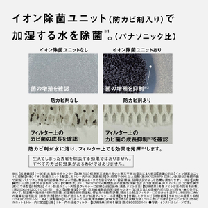 パナソニック ヒーターレス気化式加湿機 ミスティホワイト FE-KX05D-W-イメージ7