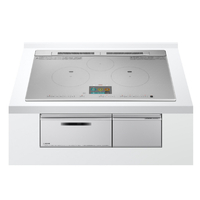 日立 「標準工事＋引取料金込み」 ビルトインIHクッキングヒーター(幅75cm) e angle select シルバー HT-N10E4STWFS