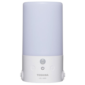 東芝 センサー・調光機能付きLEDランタン ホワイト LKL-4000(W)-イメージ1