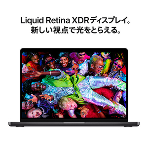 Apple 14インチMacBook Pro： 10コアCPUと10コアGPUを搭載したApple M5チップ, 16GB, 1TB SSD - 14インチMacBook Pro: 10コアCPUと10コアGPUを搭載したApple M5チップ スペースブラック MDE14J/A-イメージ6
