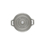 Staub ピコ・ココット ラウンド 18cm Staub グレー 40509-484-0ﾗｳﾝﾄﾞ18CMｸﾞﾚ--イメージ2