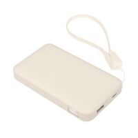 MOTTERU 準固体モバイルバッテリー アーモンドミルク MOT-MBSS10002-AM