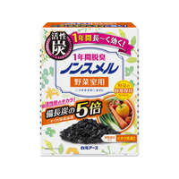 白元アース ノンスメル 1年間脱臭 野菜室用置き型 20g FCR7988