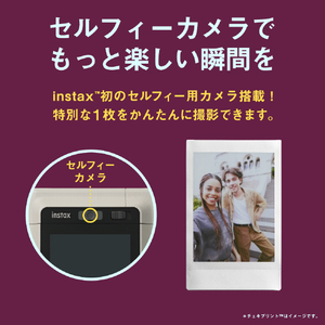 富士フイルム instax mini Liplay+ BEIGE サンドベージュ INSLIPLAYPLUSBEIGEVN-イメージ11