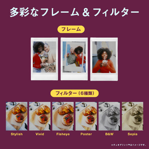 富士フイルム instax mini Liplay+ BEIGE サンドベージュ INSLIPLAYPLUSBEIGEVN-イメージ13