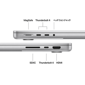 Apple 14インチMacBook Pro： 10コアCPUと10コアGPUを搭載したApple M5チップ, 16GB, 1TB SSD - 14インチMacBook Pro: 10コアCPUと10コアGPUを搭載したApple M5チップ シルバー MDE54J/A-イメージ7