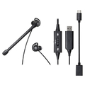 オーディオテクニカ USBインナーイヤーヘッドセット ATH-202USB