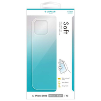 MSソリューションズ iPhone 14用ソフトケース 「UTILO Soft」 クリア LN-IM22CSTCL