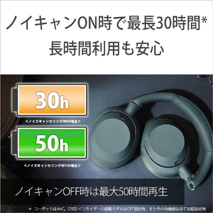 SONY 密閉ダイナミック型ヘッドホン フォレストグレー WH-ULT900N H-イメージ12