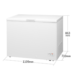 SHARP 【上開き】322L フリーザー ホワイト FC-H32P-W-イメージ2