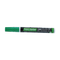 トラスコ 工業用ペイントマーカー油性中字　緑 TRUSCO　工業用ペイントマーカー（中字） TPM-GN