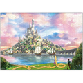 テンヨー キャンバス スタイル ジグソーパズル 1000ピース 「憧れの王国へ(ラプンツェル)」 D-1000-851 D1000851ｱｺｶﾞﾚﾉｵｳｺｸﾍ