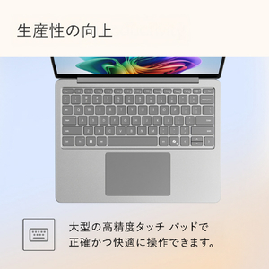 マイクロソフト Surface Laptop 13インチ(Snapdragon X Plus/16GB/256GB) プラチナ EP2-36993-イメージ12