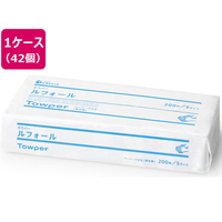 クレシア ペーパータオル タウパー ルフォールS 200枚シングル 42個 FC415RK-50701