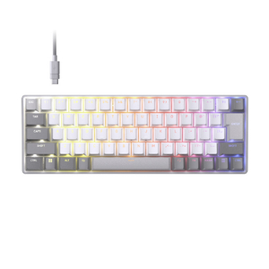 コルセア CORSAIR製 Clipper PRO MINI 60 ゲーミングキーボード ホワイト CHR-979111J-JP-イメージ1