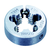 トラスコ 丸ダイス　３８径　Ｍ１０Ｘ１．５　（ＳＫＳ） TRUSCO　メートルねじ用丸ダイス T38D-10X1.5