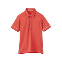 カーシーカシマ 半袖ポロシャツ 男女兼用 L HSP003-29 コーラルピンク FCG853T-24-8151-0504