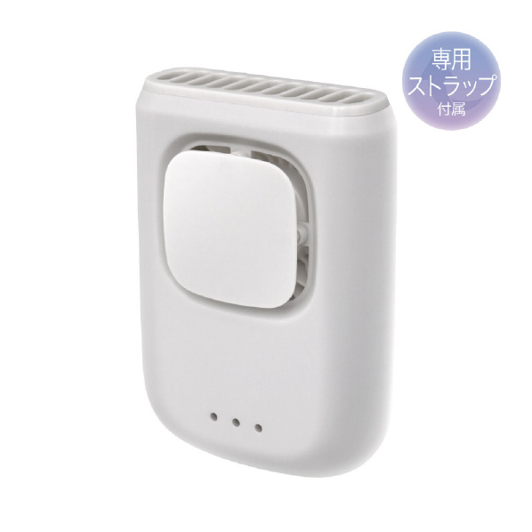 AXCEL USB充電式3WAYコンパクトファン グレー AXL-728