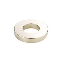 トラスコ中山 TRUSCO　ネオジム磁石　外径39mmX穴径19mmX厚7mm　1個入 TN39-19RA-1P