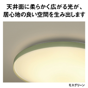 パナソニック LEDシーリングライト カラーフレームシリーズ　アースカラー HH-CN0847A-G-イメージ12