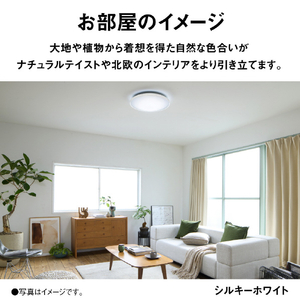 パナソニック LEDシーリングライト カラーフレームシリーズ　アースカラー HH-CN0847A-W-イメージ12