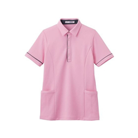 カーシーカシマ 半袖ロングポロシャツ 男女兼用 L ブロッサムピンク FCG861T-25-2429-0304