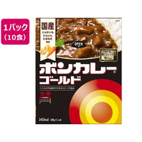 大塚食品 ボンカレーゴールド大辛180g×10食 F361625