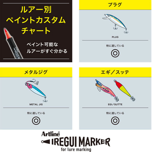 シヤチハタ イレグイマーカー ケイムラレッド FCJ259C-KLF-F/1H-KMR-イメージ8