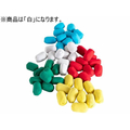 エバニュー カラー玉 EV俵 10個入 白 FC786RW-EKA462-90