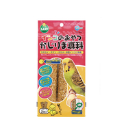 マルカン インコのおやつ かじりま専科 2本入(専用クリップ付) FC75319-MB-305