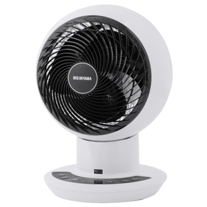 アイリスオーヤマ DCモーター搭載リモコン付サーキュレーター扇風機 ホワイト KCF-SDC182TE5-W-イメージ2