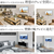 ナカムラ 32～65型対応 WALL テレビ台用スタンド EQUALS・WALLシリーズ サテンホワイト WLTVX5111-イメージ8