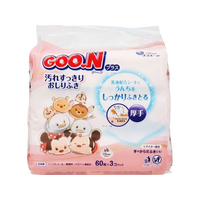 大王製紙 グ～ンプラス 汚れすっきりおしりふき 60枚×3P FCF239N