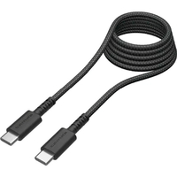 多摩電子工業 PD60W USB-C to C ケーブル 2．0m ブラック TH360CC20K