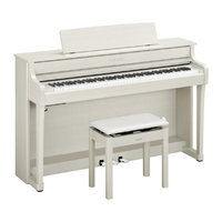 ヤマハ 電子ピアノ【高低自在椅子＆ヘッドホン付き】 clavinova クラビノーバ ホワイトバーチ調 CLP-845WB