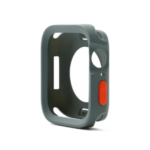 WEARPLANET Apple Watch 41/40mm用FLUFFY POT ソフトケース マッシュルームグリーン WP26948-イメージ1