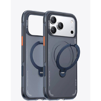 TORRAS iPhone18 Pro用複合素材PC+TPUｹｰｽ TORRAS Q3 AIR SERIES ﾐｯﾄﾞﾅｲﾄﾌﾞﾙｰ ホライズンブルー X00RP102R18071